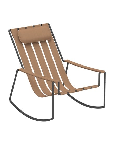 STRAPPY ROCKING CHAIR