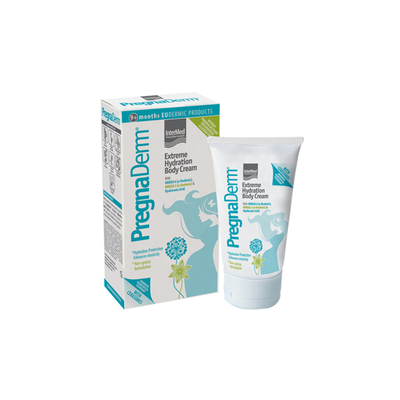 INTERMED Pregnaderm Extreme Hydration Body Cream Κρέμα Σώματος Για Εντατική Ενυδάτωση & Βελτίωση Της Ελαστικότητας Της Επιδερμίδας 150ml
