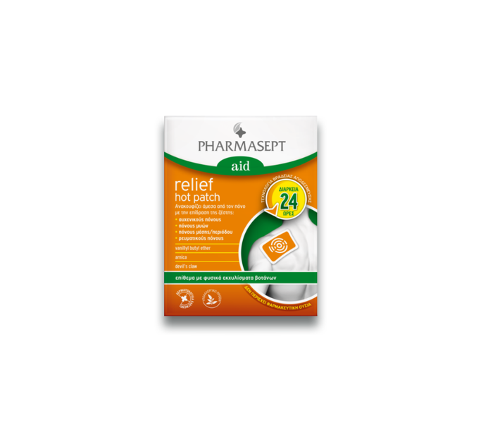 PHARMASEPT RELIEF HOT PATCH (1ΤΕΜ)