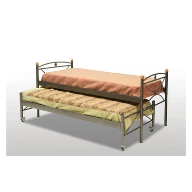 Κρεβάτι Μεταλλικό MetalFurniture Μαργαρίτα Συρόμεν