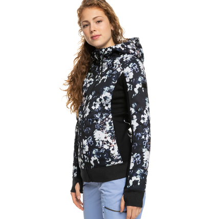 Roxy Women Frost Printed Fleece Snow (ERJFT04563-K