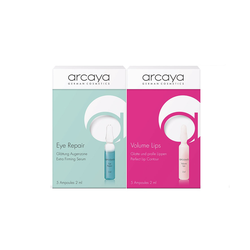 Arcaya Πακέτο Προσφοράς Eye Repair Extra Firming Serum 5 Αμπούλες x 2ml + Volume Lips Perfect Lip Contour 5 Αμπούλες x 2ml
