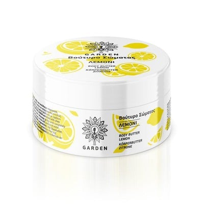 Garden Body Butter Lemon Βούτυρο Σώματος Λεμόνι 10