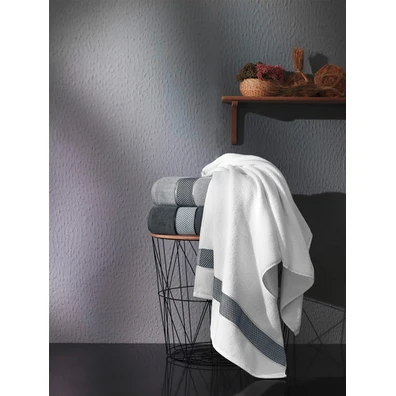 Πετσέτα Μπάνιου Arten Anthracite 70x140 guy Laroch