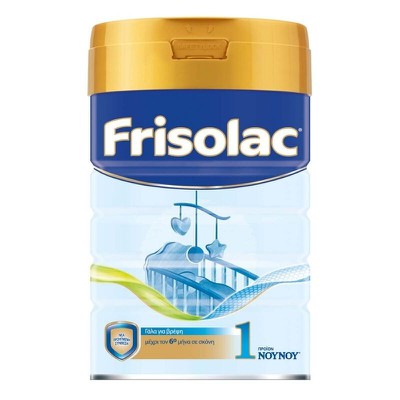 FRISOLAC No1 Βρεφικό Γάλα Σε Σκόνη Από Τη Γέννηση 400g