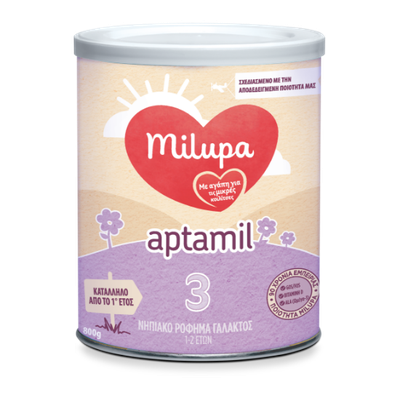 MILUPA Aptamil No3 Νηπιακό Ρόφημα Γάλακτος Σε Σκόνη Από 12 Μηνών 800g