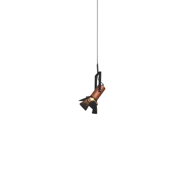 Hl-3600-1s Arlen Copper & Black Pendant