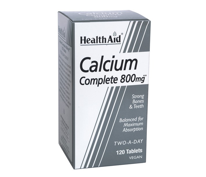 HEALTH AID CALCIUM COMPLETE 800MG 120TABL