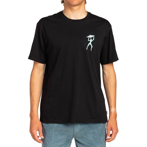 Billabong Men T-Shirts Spiral Ss (EBYZT00110-BLK)