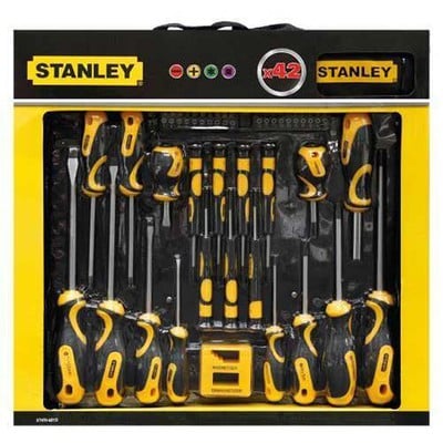 Screwdrivers 42 Pieces Set With 19 Screwdrivers An