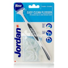 Jordan Easy Clean Flosser, 1 Λαβή & 20 ανταλλακτικά