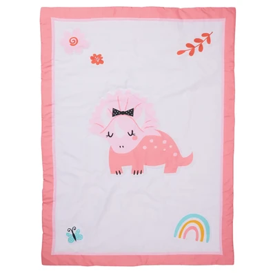 Das Baby Κουβερλι Κουνιας fun 4936 Pink, White 110