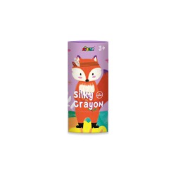 Avenir Silky Crayons Fox Κηρομπογιές & Πόστερ Ζωγραφικής 12 τεμάχια