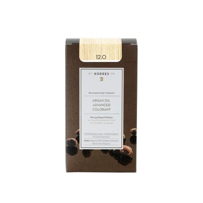 Korres Argan Oil Advanced Colorant Μόνιμη Βαφή Μαλ