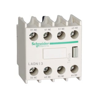 Auxiliary Contact Block 1No+3Nc  -  Ladn13
