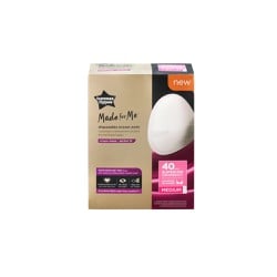 Tommee Tippee Closer To Nature Breast Pads Daily Medium Επιθέματα Στήθους Μίας Χρήσης Μέγεθος Medium 40 τεμάχια