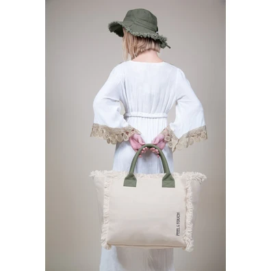 Τσάντα Ώμου Caribbean Ammos - Khaki Feel and Touch