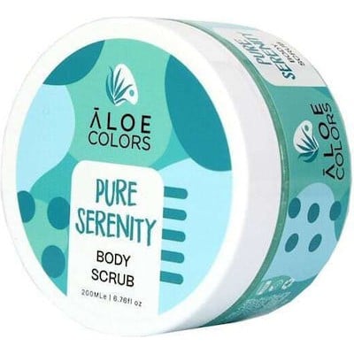 Aloe Colors Pure Serenity Body Scrub Κρέμα Απολέπι