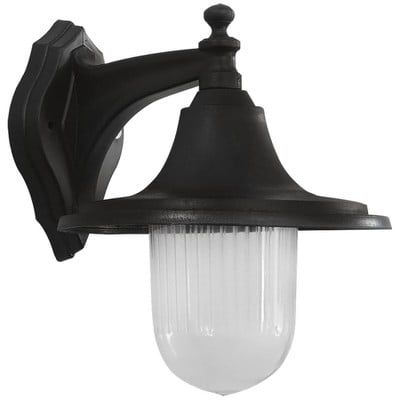 Wall Light Plastic With Polycarbonic Black