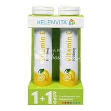 Helenvita Σετ Vitamin C 1000mg - Ανοσοποιητικό,  2 x 20 eff. tabs (1+1 ΔΩΡΟ)