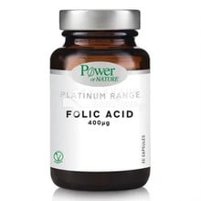 Power Health Platinum Folic Acid 400μg, 30 caps