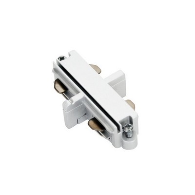 Single Phase Rail Connector Slim White