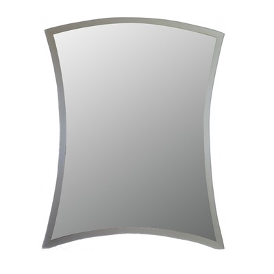 Bathroom Mirror 78Χ86 with Sandblasted Design