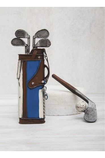 Mεταλλική τσάντα του γκολφ iron rusty