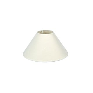 Υφασμάτινο Καπέλο Φωτιστικού Λευκό 35-42W VK/E27/E