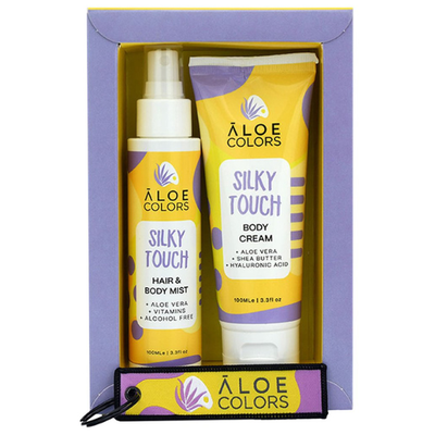 Aloe Colors Silky Touch Gift Set με Body Cream 100