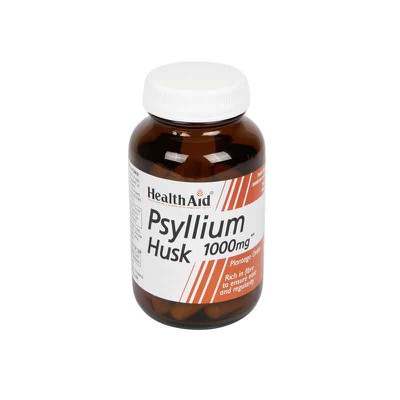 Health Aid - Psyllium Husk 1000mg - 60caps
