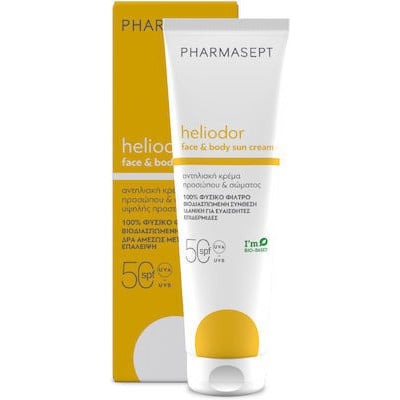 Pharmasept Heliodor Face & Body SPF50 Αντηλιακή κρ