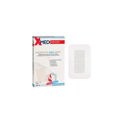 Medisei X-Med Haemostatic Aqua Dress Waterproof Haemostatic Stickers 15x10cm 5 pieces