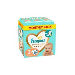 Pampers Premium Care Diapers Size 3 (6-10kg) 200 Diapers