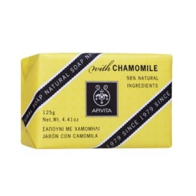 Apivita Natural Soap Φυσικό Σαπούνι Χαμομήλι 125gr