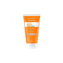 Avene Eau Thermale Fluide Tinted SPF50 + Slim Face Sunscreen With Color For Normal & Combination Skin 50ml