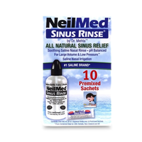 NEILMED SINUS RINSE STARTER KIT (ΣΥΣΚΕΥΗ ΜΕ 10 ΦΑΚΕΛΙΣΚΟΥΣ)