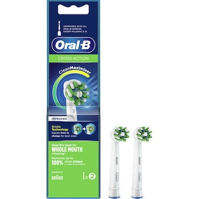 Oral-B Cross Action CleanMaximiser Improved Black 