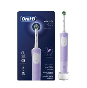 Oral-B Vitality PRΟ Lilac Μωβ Ηλεκτρική Οδοντόβουρ