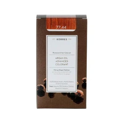 Korres Argan Oil Advanced Colorant Μόνιμη Βαφή Μαλ
