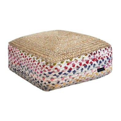 Πούφ Boho Multi 50x50x25 guy Laroche  50% Cotton -