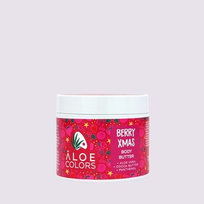 Aloe Colors Berry Xmas Body Butter Ενυδατικό βούτυ