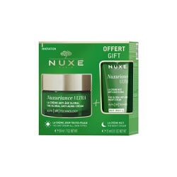 Nuxe Promo Nuxuriance Ultra The Global Anti-Aging Rich Cream Αντιγηραντική Κρέμα Ημέρας Για Όλους Τους Τύπους Επιδερμίδας 50ml & The Global Anti-Aging Night Cream Αντιγηραντική Κρέμα Νυκτός 15ml