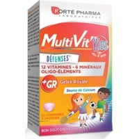 Forte Pharma Multivit Kids 30 Μασώμενα Δισκία - Πα