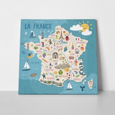 Stylized map france 589196000 a