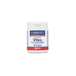 Lamberts Vitex Agnus Castus 1000mg Balances Female Cycle Treats Dysmenorrhea 60 Tablets