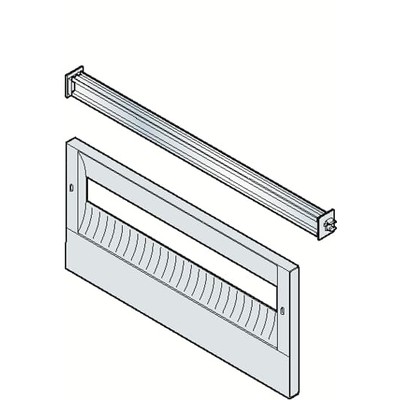 Set Panel With Holes H225 And Din 314 Gemini Size 