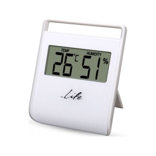 Ψηφιακό Θερμόμετρο-Υγρόμετρο Life WES-102 Λευκό 22