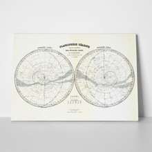 Antique star map of the  constellations 631520 a