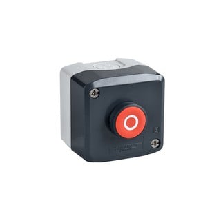 Control Station 1 Red Flush Pushbutton Marked with